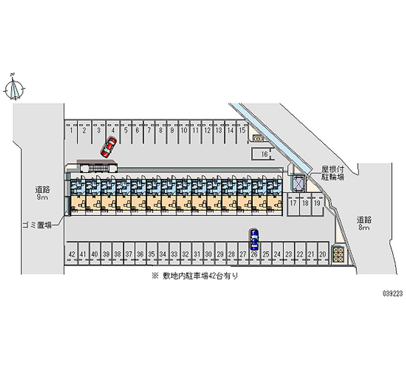 39223 bãi đậu xe hàng tháng