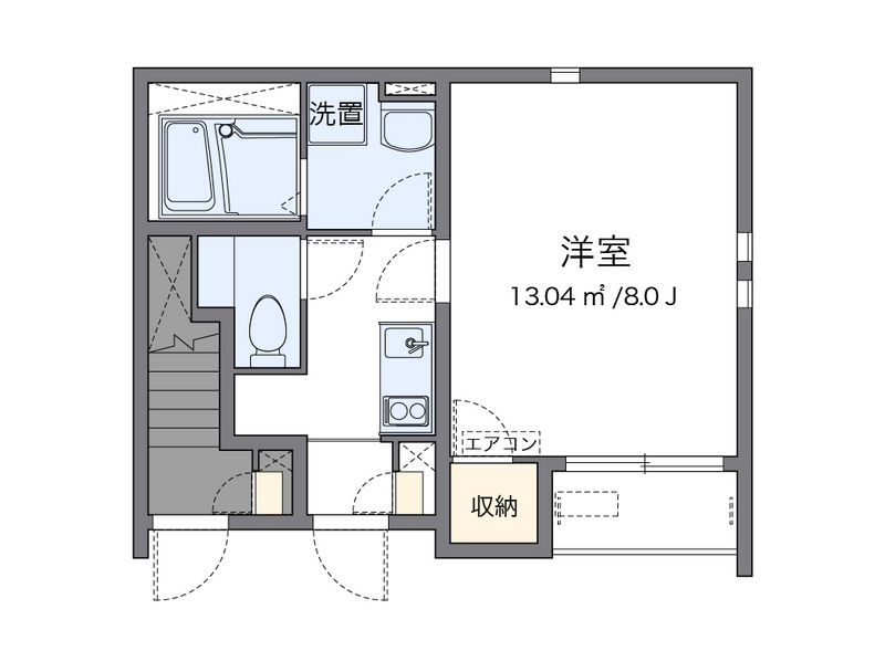 クレイノベストプレイスⅡ 間取図