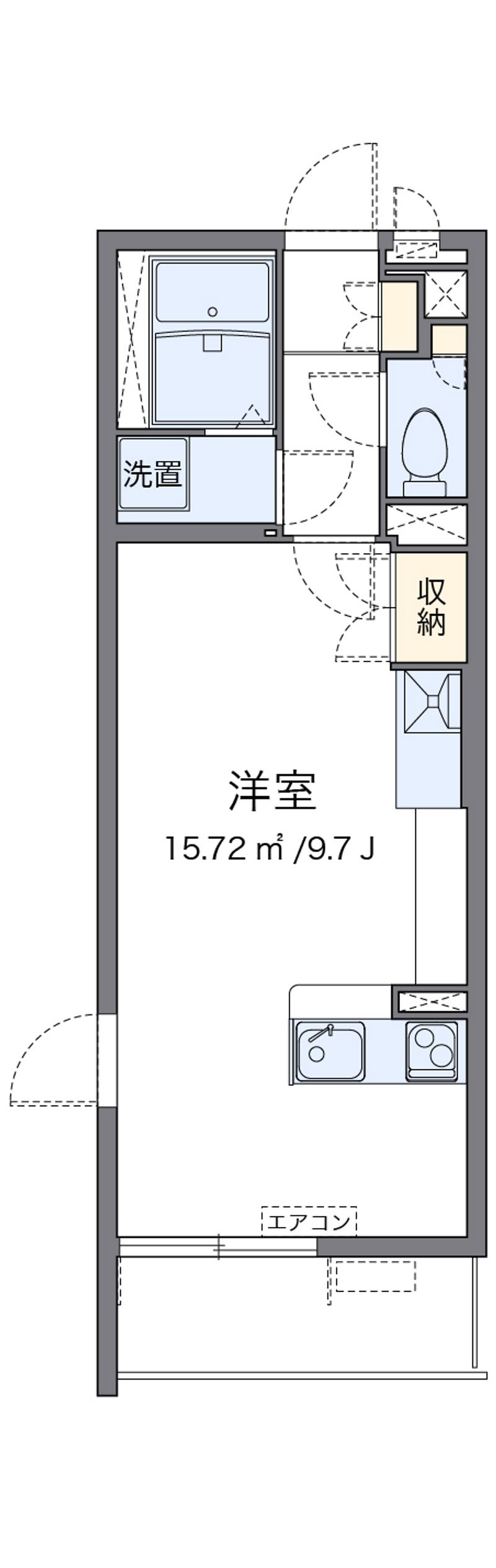 ミランダセレブⅡ 間取図