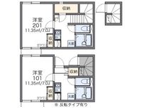 レオネクストアローステージⅢ 間取り図