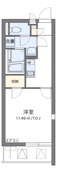 クレイノ桜 間取り図