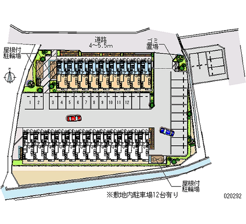 20292 Monthly parking lot