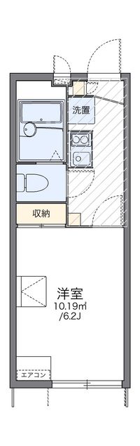 レオパレスエクセル岡本 間取り図