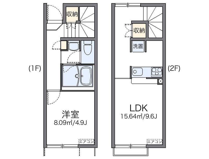 レオネクストオアシス 間取図