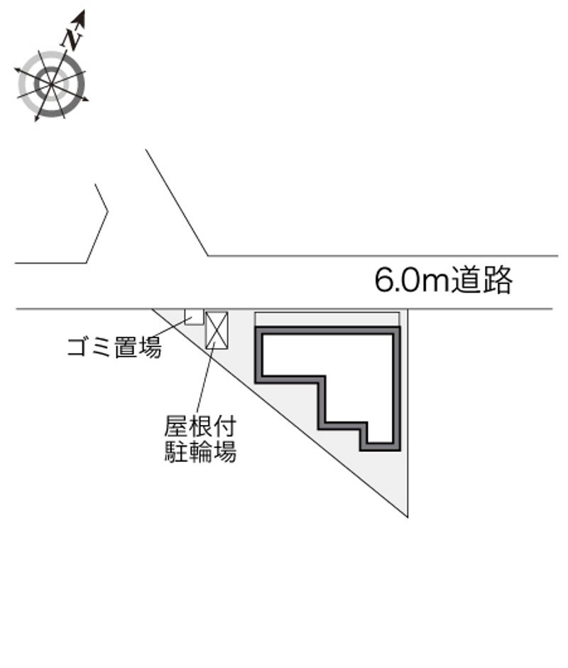 レオパレスＹＡＧＩ 配置図