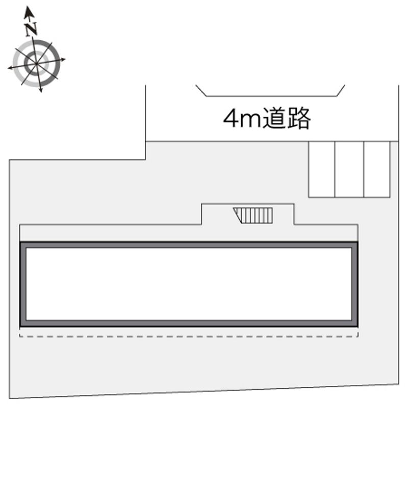 レオパレスＫＡＭＡＫＵＲＡ 配置図