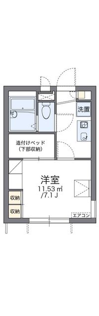 レオパレスピノ 間取図