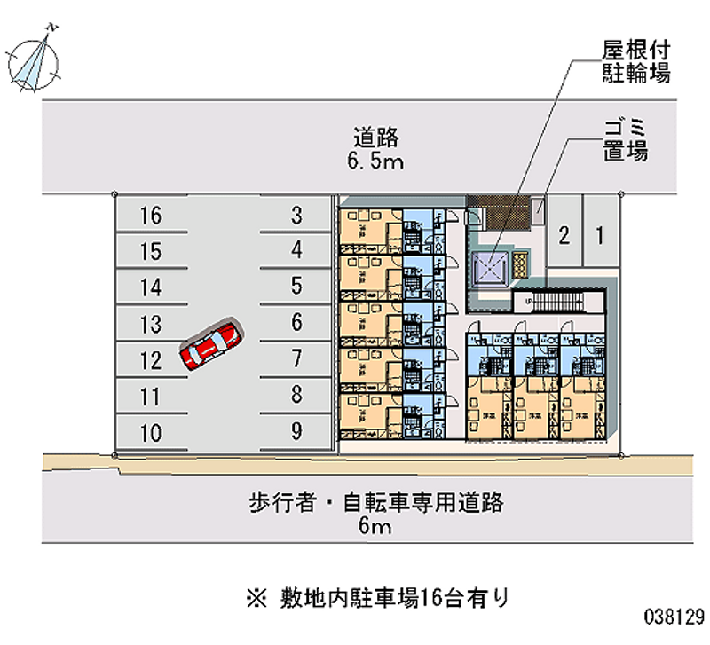 レオパレス牧津 月極駐車場