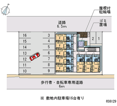 38129 Monthly parking lot