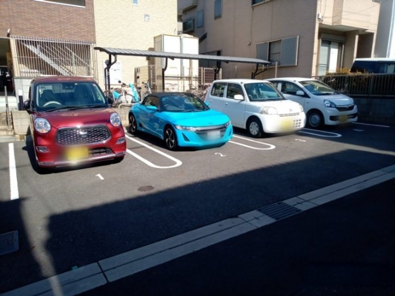 クレイノグリーンミズホ 駐車場