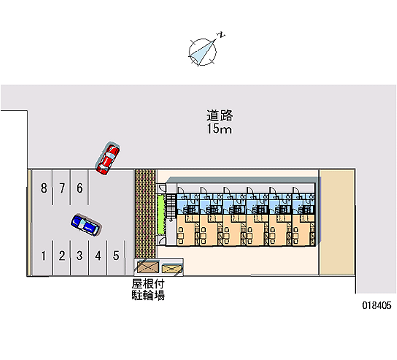 18405 Monthly parking lot