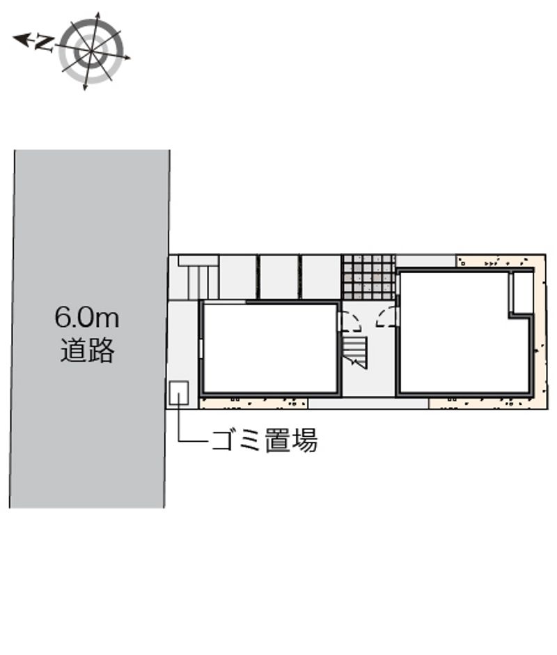 レオネクスト要町Ⅴ 配置図