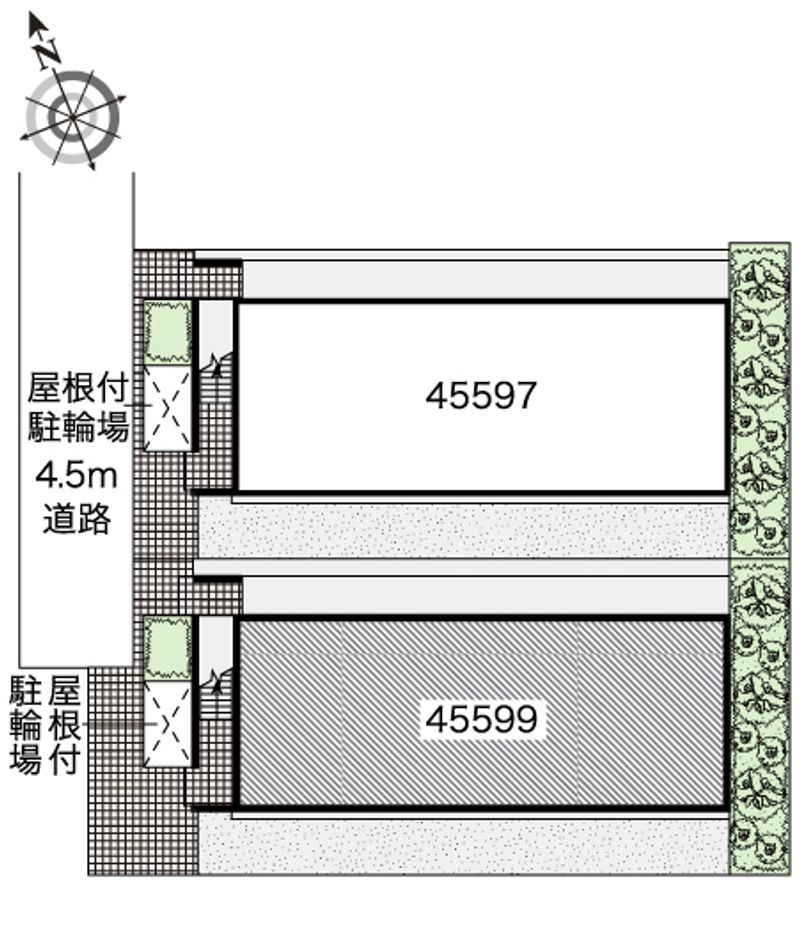 レオパレスパークソフィア　桜 配置図