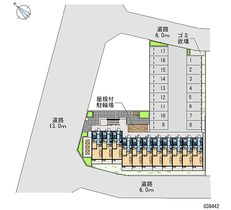 38442 월정액 주차장