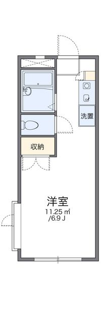 レオパレスＡＮＮＥＸＥＧＡＷＡ 間取り図