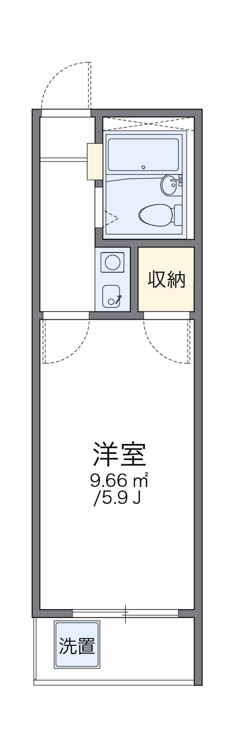leopalace Kanazawa Bunko Dai8 Floor plan
