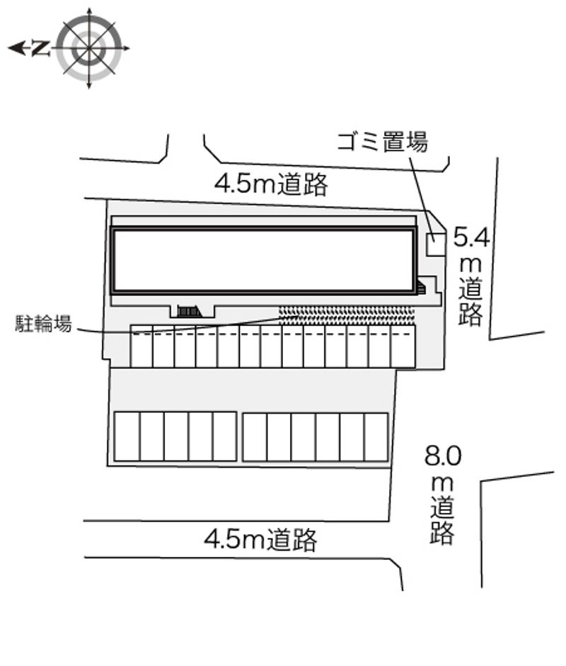レオパレススリーアローズ 配置図