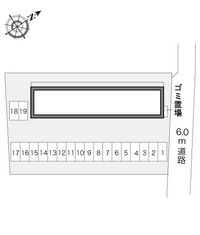 レオパレス皐月 配置図