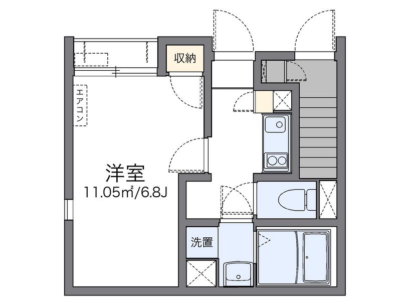 レオネクスト鳥飼 間取り