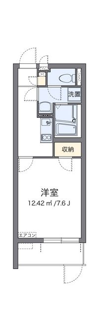 クレイノグランシーダ 間取図