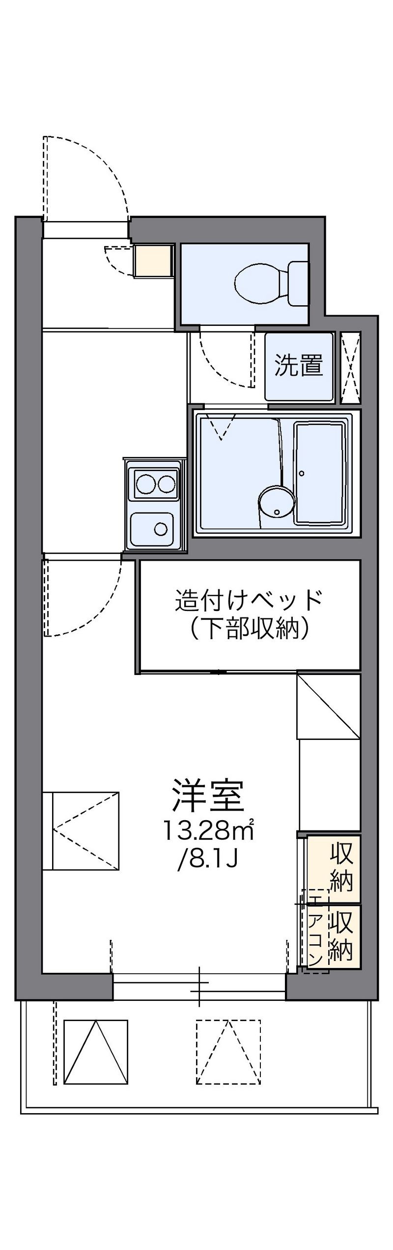 leopalace Hikari Floor plan