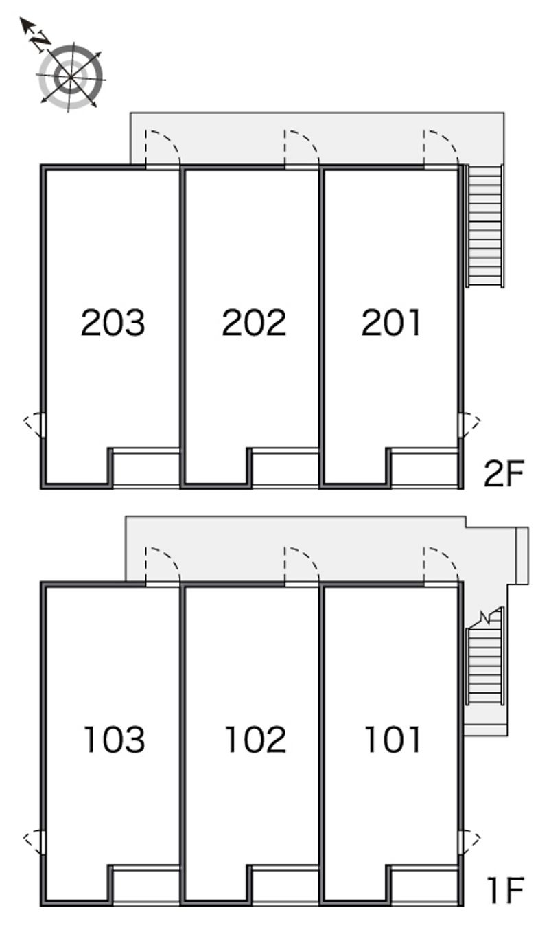 レオネクストドルチェ 間取り配置図
