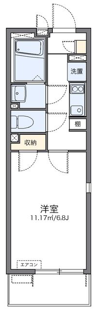 レオネクストカサミラⅡ 間取り図