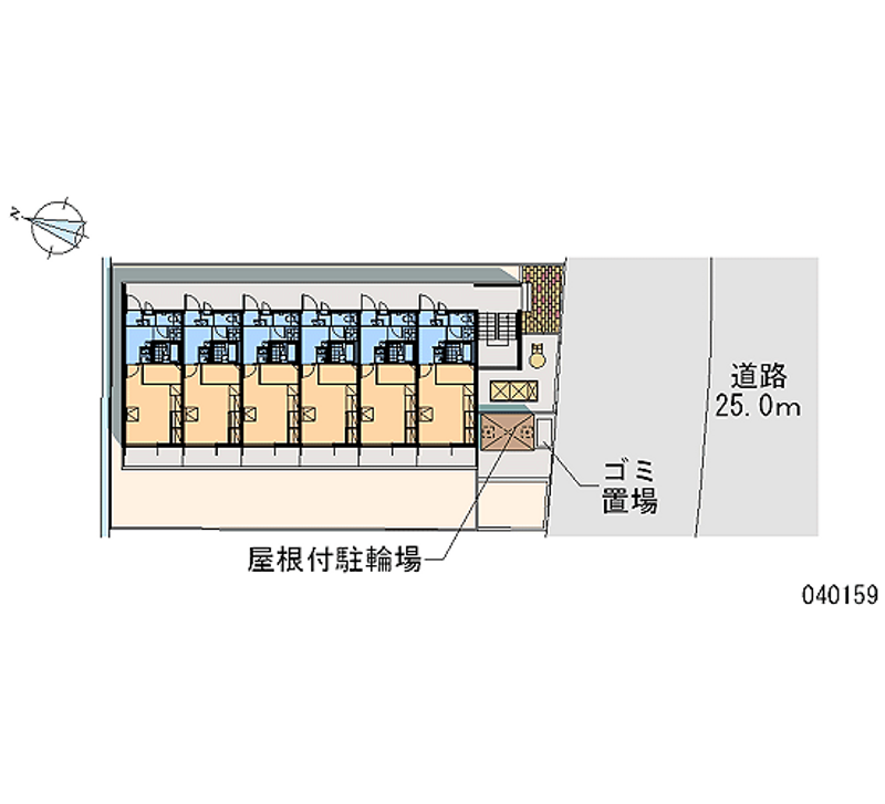 レオパレスラークⅢ 共用部分