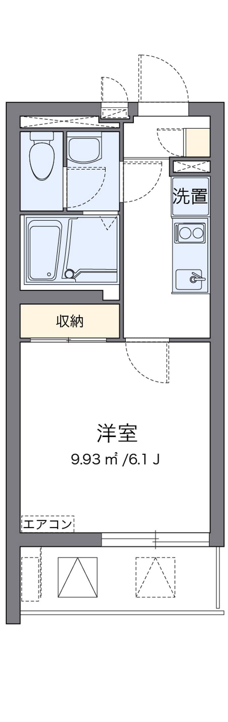 クレイノのぞみＡ 間取り