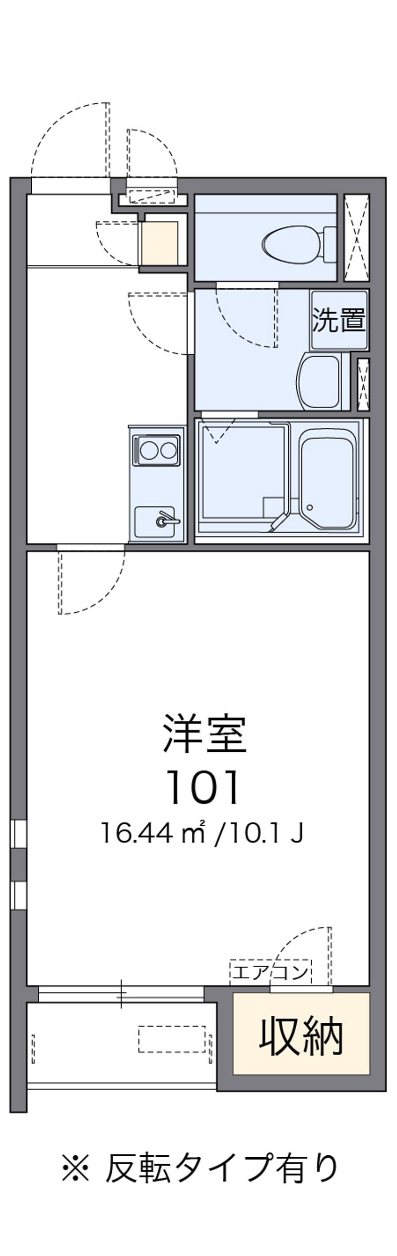 クレイノクレメンテⅡ 間取図