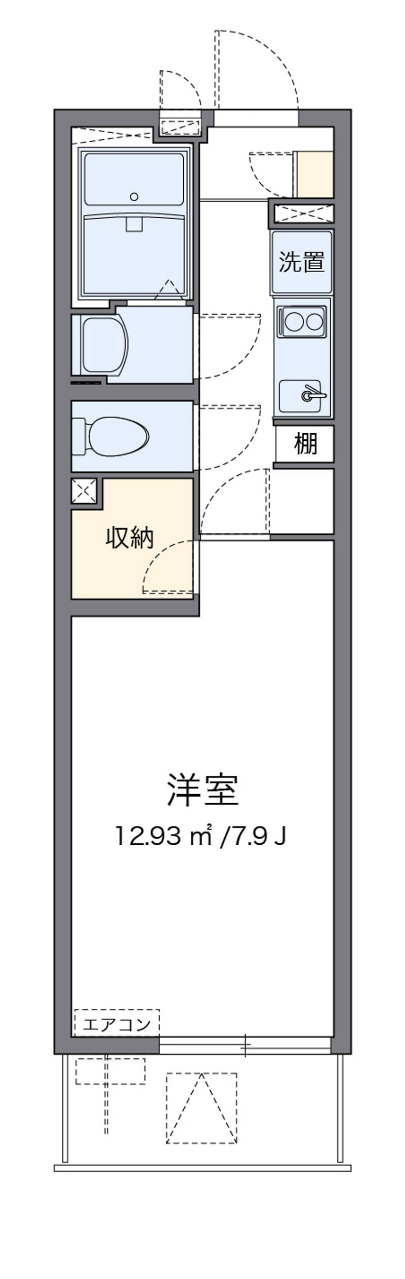 クレイノかもめ 間取り