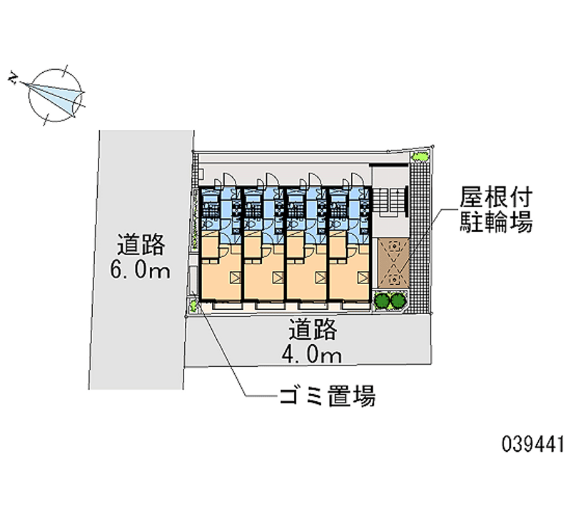 レオパレスエプレ 区画図