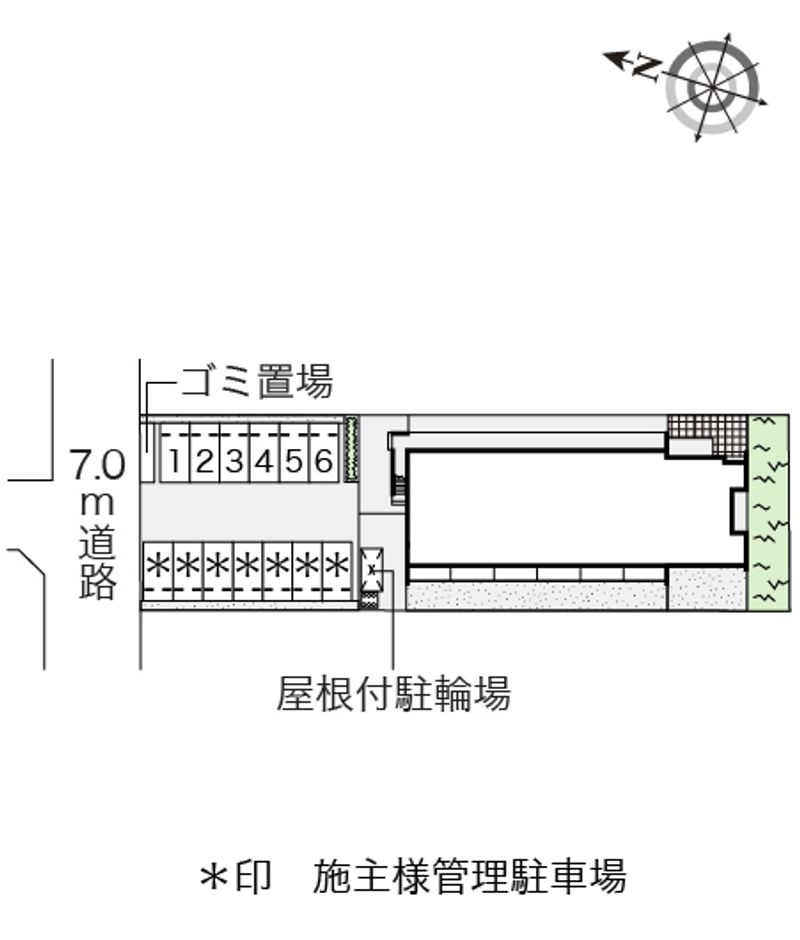 クレイノコンフォルト 配置図