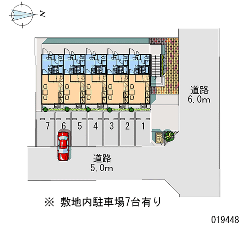 レオパレスＭｕｒｒｅｙ 月極駐車場