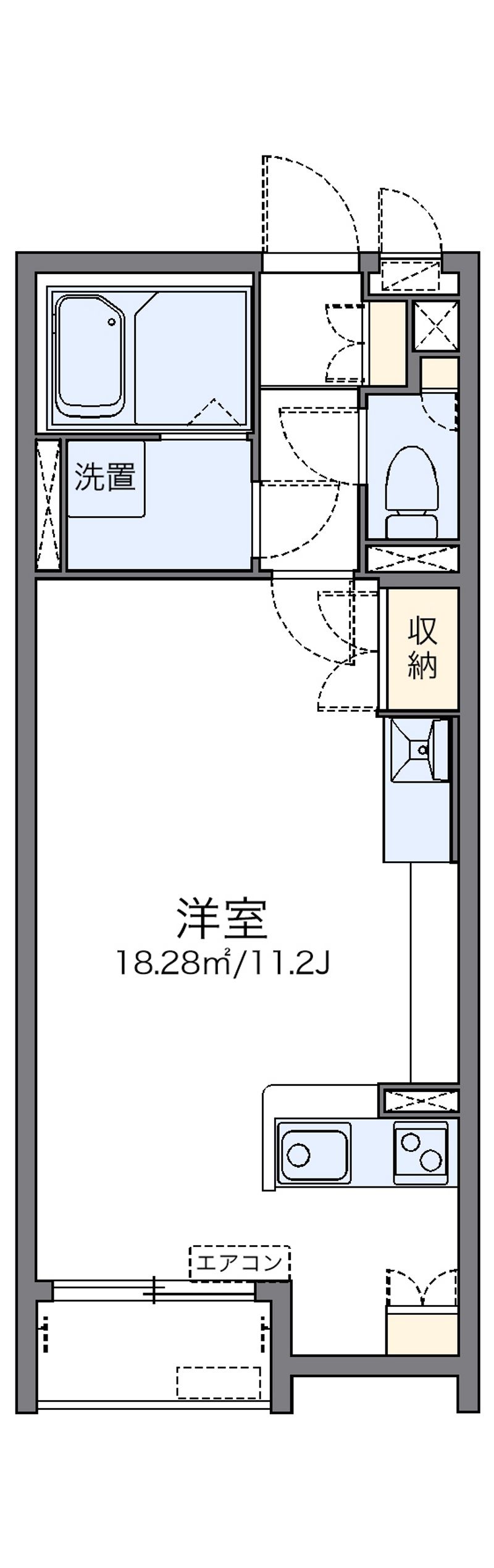レオネクスト沼南８ 間取図