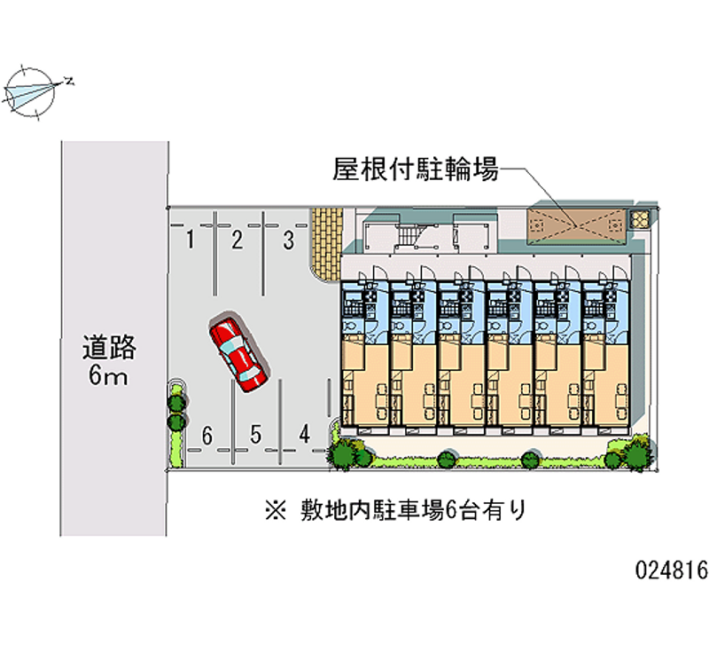 24816月租停車場