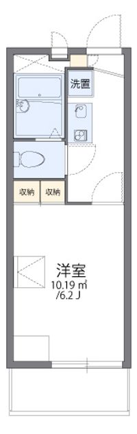 レオパレスエアフォルク 間取り図