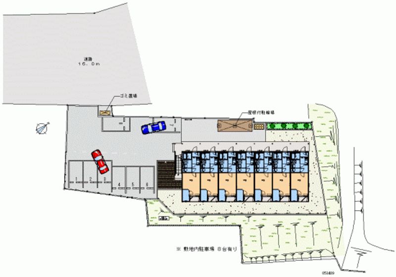 レオネクスト成沢 月極駐車場