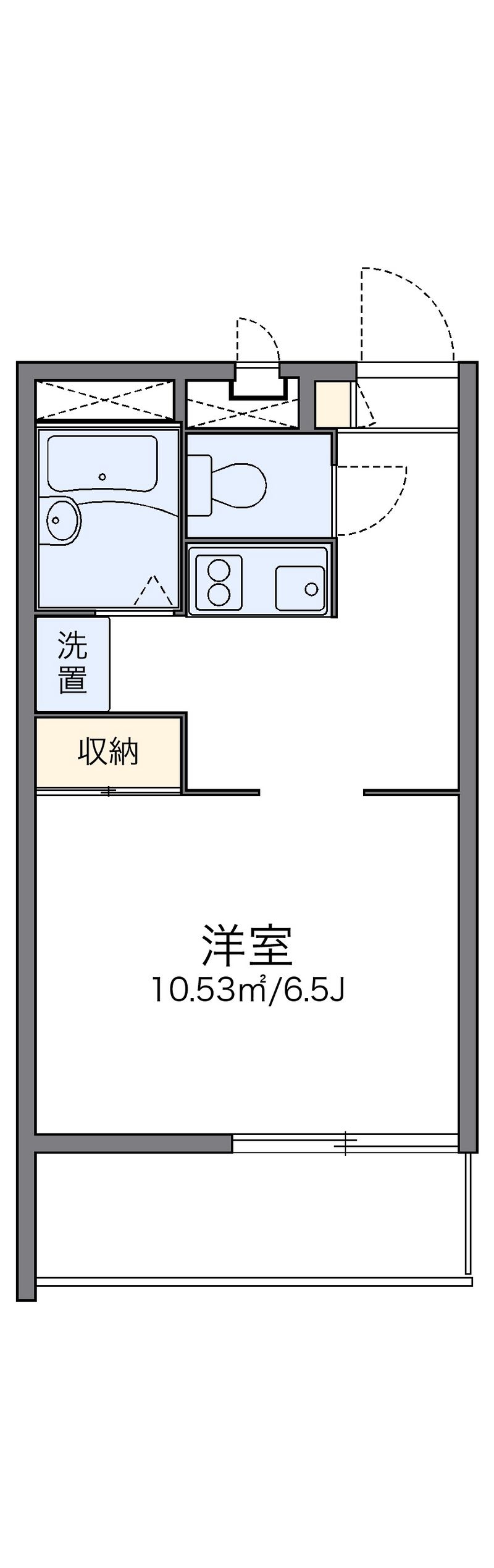 レオパレスサン・マックⅡ 間取図