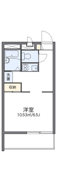 レオパレスサン・マックⅡ 間取り図