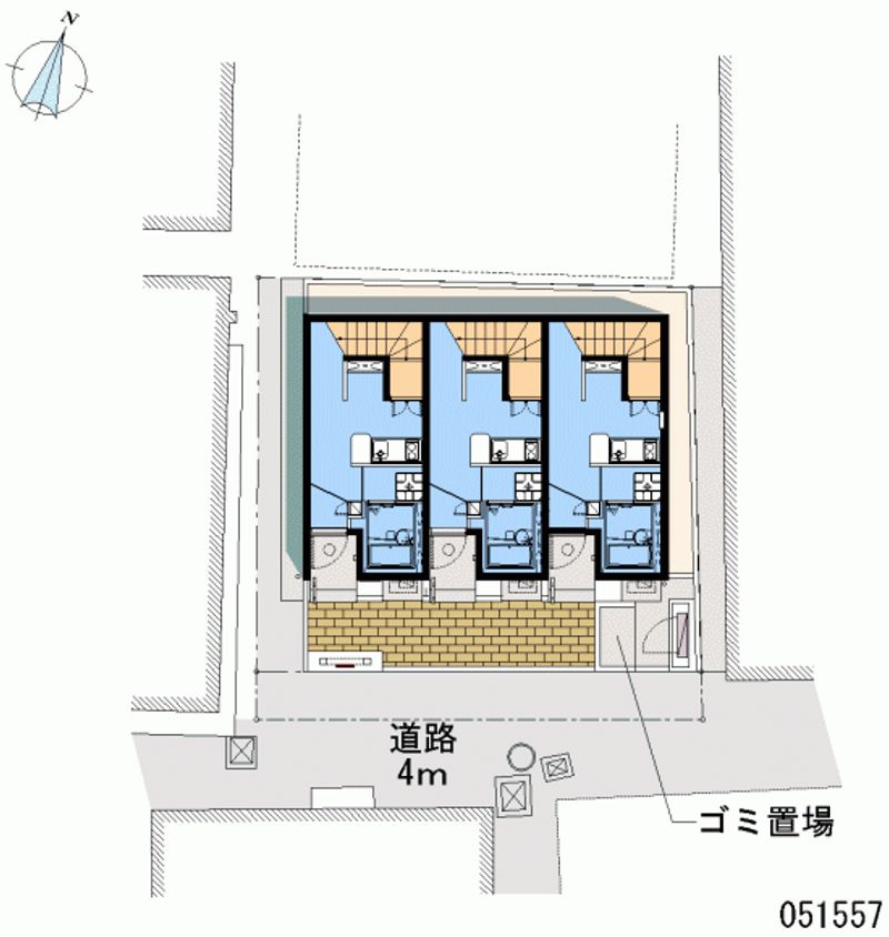 レオネクスト駒ヶ林 区画図