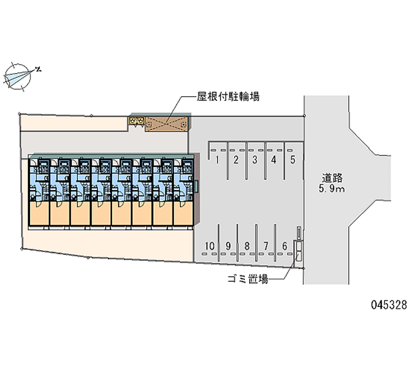 45328 bãi đậu xe hàng tháng