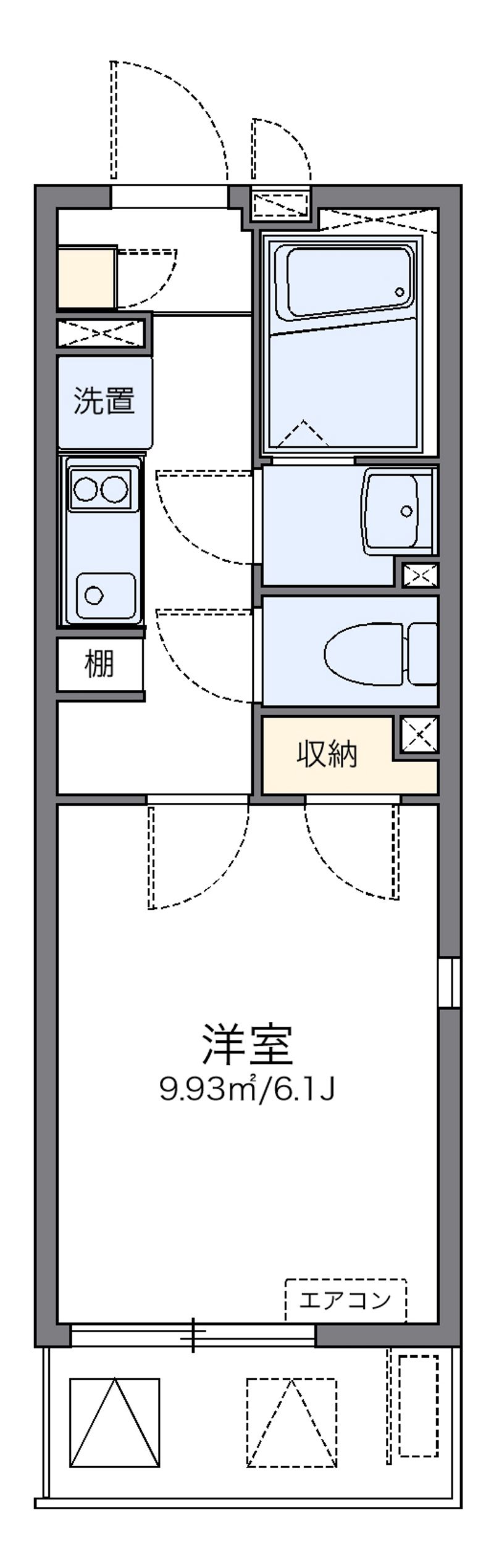 レオネクストサタケハイム 間取図