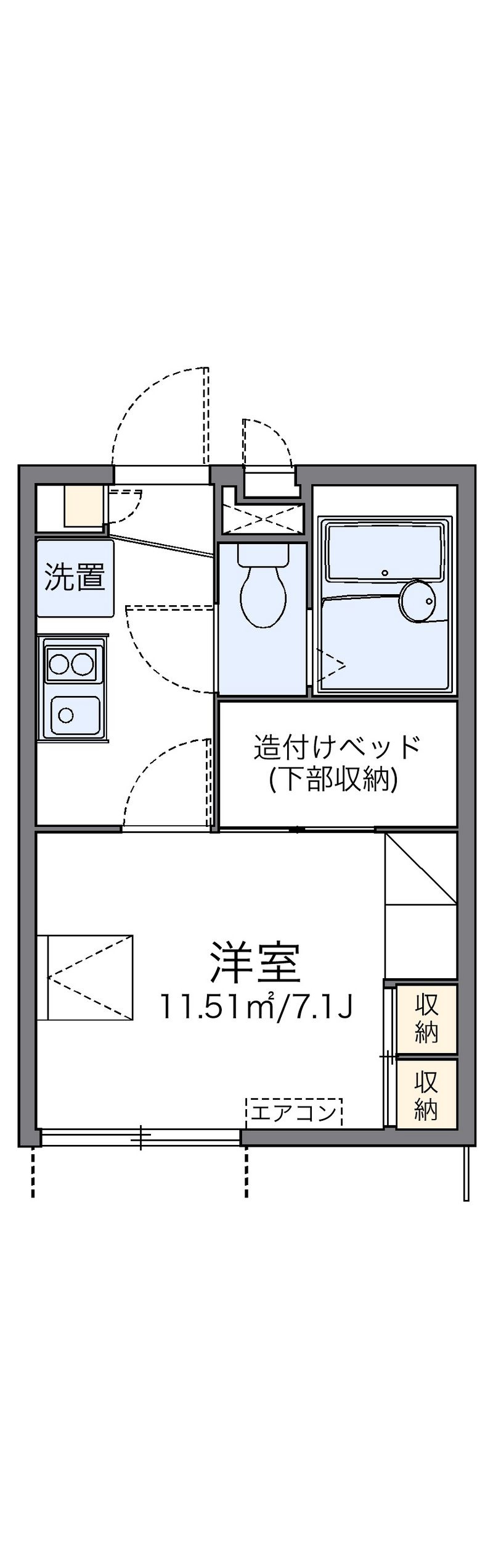 leopalace Misumi Floor plan