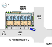 20440 Monthly parking lot