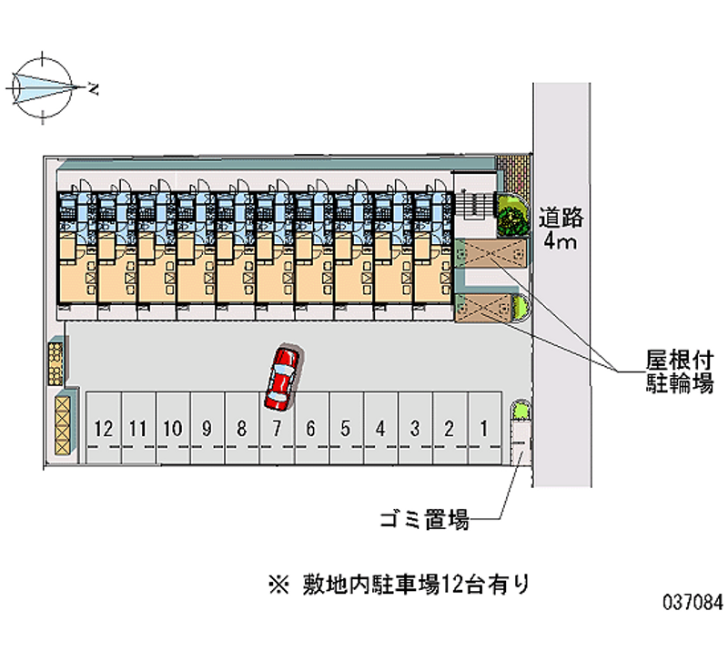 37084 Monthly parking lot