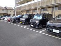 レオパレス栗林 駐車場
