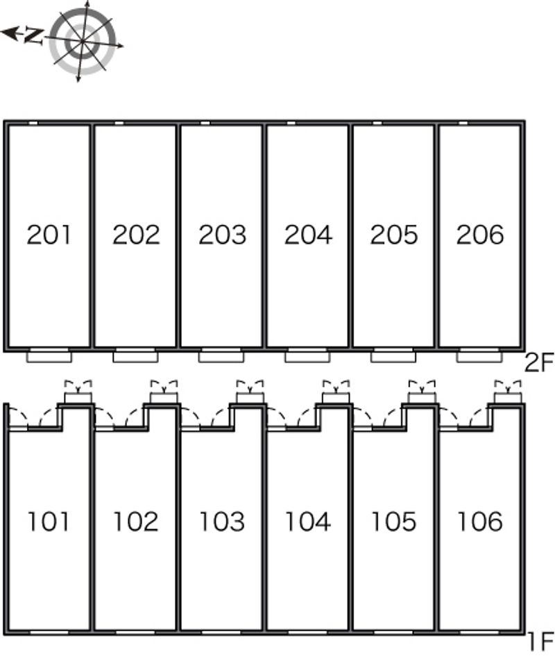 レオネクスト蒼空 間取配置図