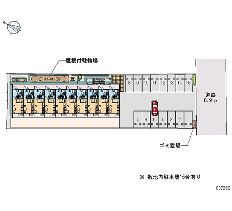 レオパレスＮａＮａ 月極駐車場