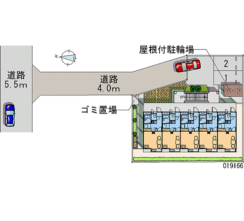 レオパレスＮＡＧＡＹＡＭＡ 月極駐車場